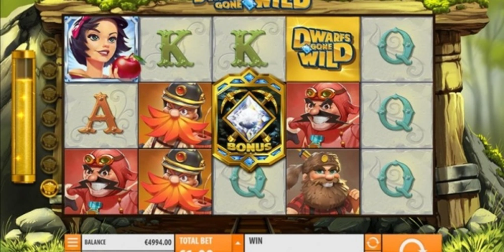 Dwarfs Gone Wild, φρουτάκια, slots