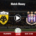 ΑΕΚ - Άντερλεχτ Κανάλι (Live Streaming*)