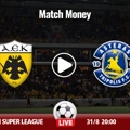 ΑΕΚ - Αστέρας Τρίπολης Κανάλι (Live Streaming*)