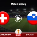 Ελβετία - Σλοβενία Κανάλι (Live Streaming*)
