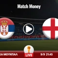 Σερβία - Αγγλία Κανάλι (Live Streaming*)