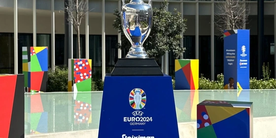 Δες από κοντά το κύπελλο του UEFA EURO 2024!