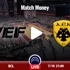 VEF Ρίγα - ΑΕΚ Κανάλι (Live Streaming*)