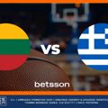 Λιθουανία - Ελλάδα με Bet Builder, Livestream και Ενισχυμένες Αποδόσεις στην Betsson (9/9)