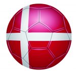 Σημαία Δανία μπάλα