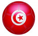 Σημαία Τυνησία μπάλα