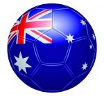 Σημαία Αυστραλία μπάλα