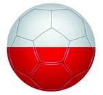 Σημαία Πολωνίας μπάλα