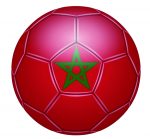 Σημαία Μαρόκο μπάλα