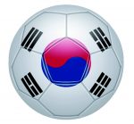 Σημαία Νότια Κορέα μπάλα